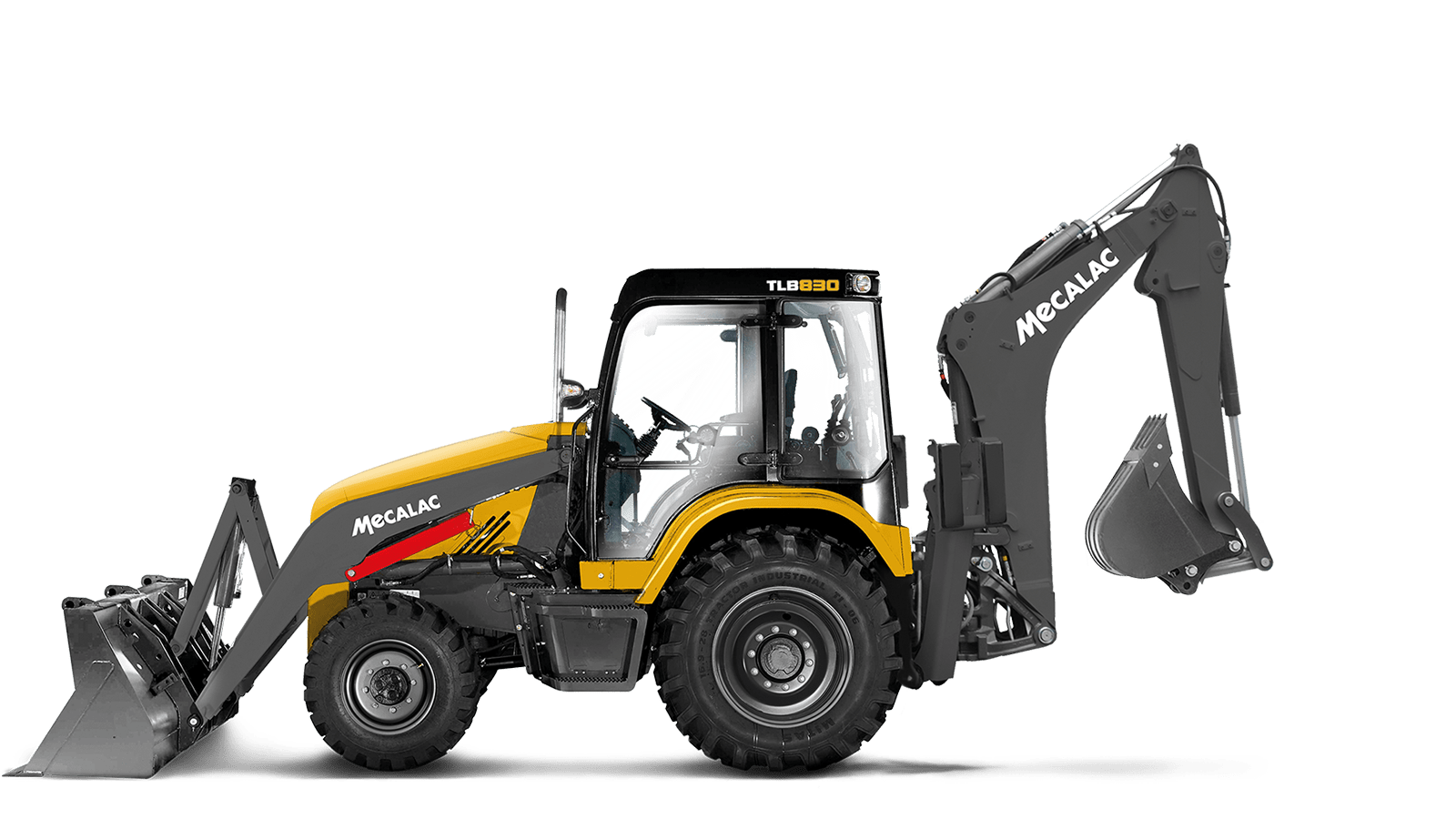 Backhoe Loaders - Center Mount